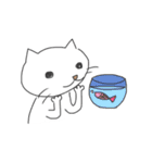 語らず猫（個別スタンプ：9）