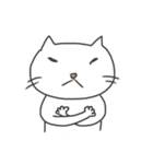 語らず猫（個別スタンプ：11）