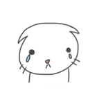語らず猫（個別スタンプ：16）