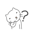 語らず猫（個別スタンプ：23）