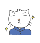語らず猫（個別スタンプ：37）