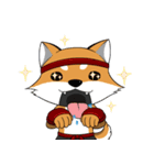 Shiba and Tanuki（個別スタンプ：1）