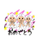 南鳥羽 海女さん方言スタンプ～海女海道～（個別スタンプ：35）