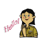 good-humored officer (English version)（個別スタンプ：4）