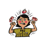 good-humored officer (English version)（個別スタンプ：5）