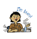 good-humored officer (English version)（個別スタンプ：18）