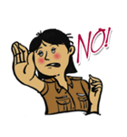good-humored officer (English version)（個別スタンプ：29）