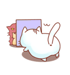 Can't See Cat Face！！！！（個別スタンプ：25）