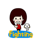 Sunshine girl C.Chi and doggy Pudding（個別スタンプ：30）