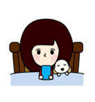 Sunshine girl C.Chi and doggy Pudding（個別スタンプ：38）