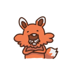 Big nose fox（個別スタンプ：11）
