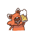 Big nose fox（個別スタンプ：12）