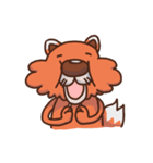Big nose fox（個別スタンプ：13）