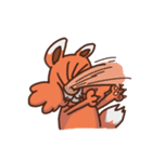 Big nose fox（個別スタンプ：17）