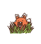 Big nose fox（個別スタンプ：22）