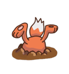 Big nose fox（個別スタンプ：31）