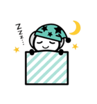 黒いハットの白いヤツ（個別スタンプ：25）