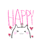 くれよんねこちゃん。（個別スタンプ：1）