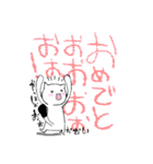 くれよんねこちゃん。（個別スタンプ：6）