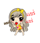 Unna mini girl（個別スタンプ：23）