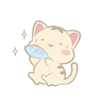 lazy meowww（個別スタンプ：2）