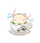 lazy meowww（個別スタンプ：3）