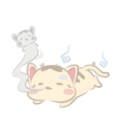 lazy meowww（個別スタンプ：13）