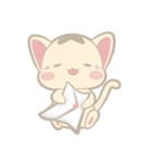 lazy meowww（個別スタンプ：18）