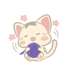 lazy meowww（個別スタンプ：33）