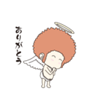 BABY天使アフロとマスク・ド・イビル（個別スタンプ：10）