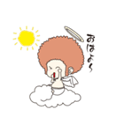 BABY天使アフロとマスク・ド・イビル（個別スタンプ：15）