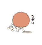 BABY天使アフロとマスク・ド・イビル（個別スタンプ：22）