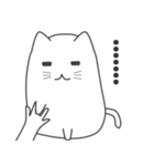 My life is black and white cat（個別スタンプ：6）