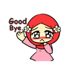 so cute muslim girl（個別スタンプ：2）