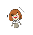 すーちゃんと動物たち（個別スタンプ：26）