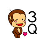 It's a monkey's request！(Chinese)（個別スタンプ：7）