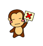 It's a monkey's request！(Chinese)（個別スタンプ：22）