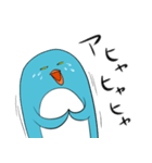 目が死んでるペンギン（個別スタンプ：4）