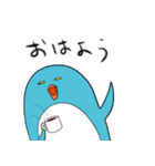 目が死んでるペンギン（個別スタンプ：6）