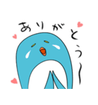 目が死んでるペンギン（個別スタンプ：9）