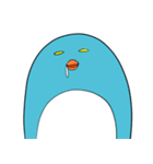 目が死んでるペンギン（個別スタンプ：17）