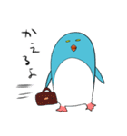 目が死んでるペンギン（個別スタンプ：26）