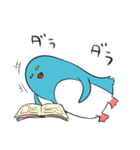 目が死んでるペンギン（個別スタンプ：27）