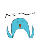 目が死んでるペンギン（個別スタンプ：32）
