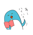 目が死んでるペンギン（個別スタンプ：38）