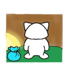 I am Triangle rabbit（個別スタンプ：25）