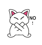 I am Triangle rabbit（個別スタンプ：27）