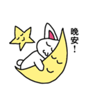 I am Triangle rabbit（個別スタンプ：39）