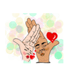 EveryBody Hands and feet moving together（個別スタンプ：16）