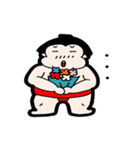 お相撲さんの日常生活。第二弾（個別スタンプ：16）